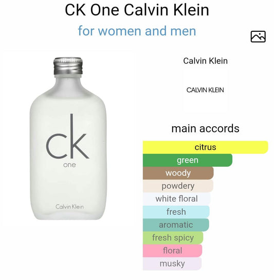 CK 1 CALVIN KLEIN